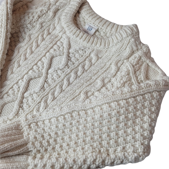 BABY GAP Cable Knit Sweater Dress Size 3Y - Picture 2 of 7